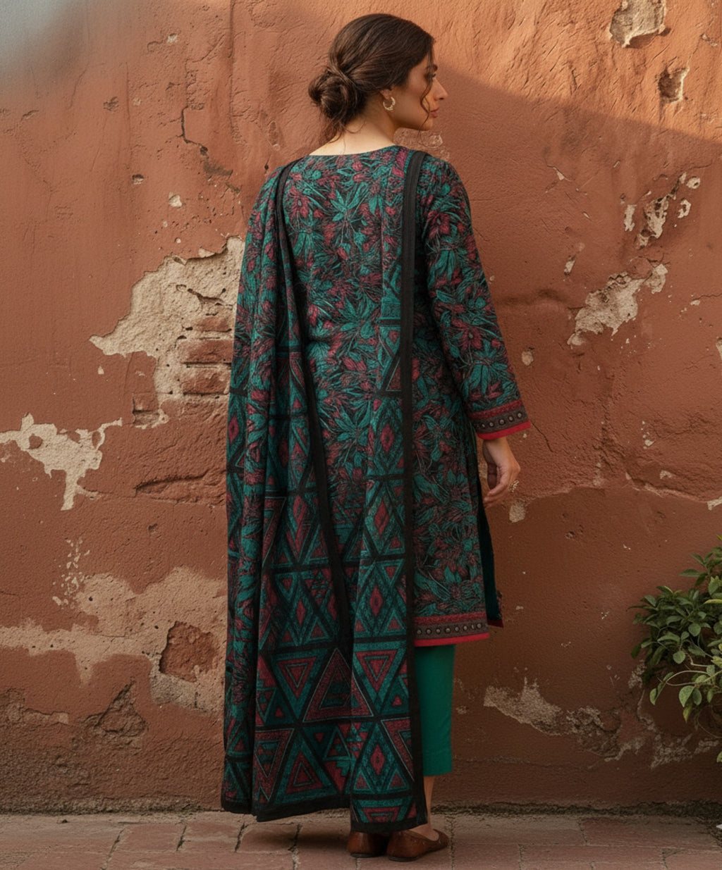 Jubilee Luxury Printed Summer Lawn 3pc D4