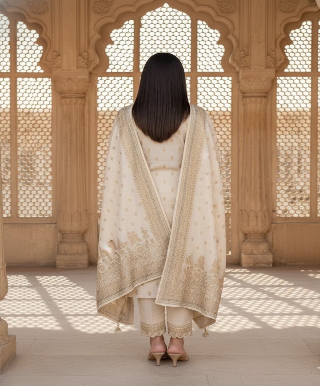 Regalia Jacquard Printed Lawn 3pc vol.2.D2