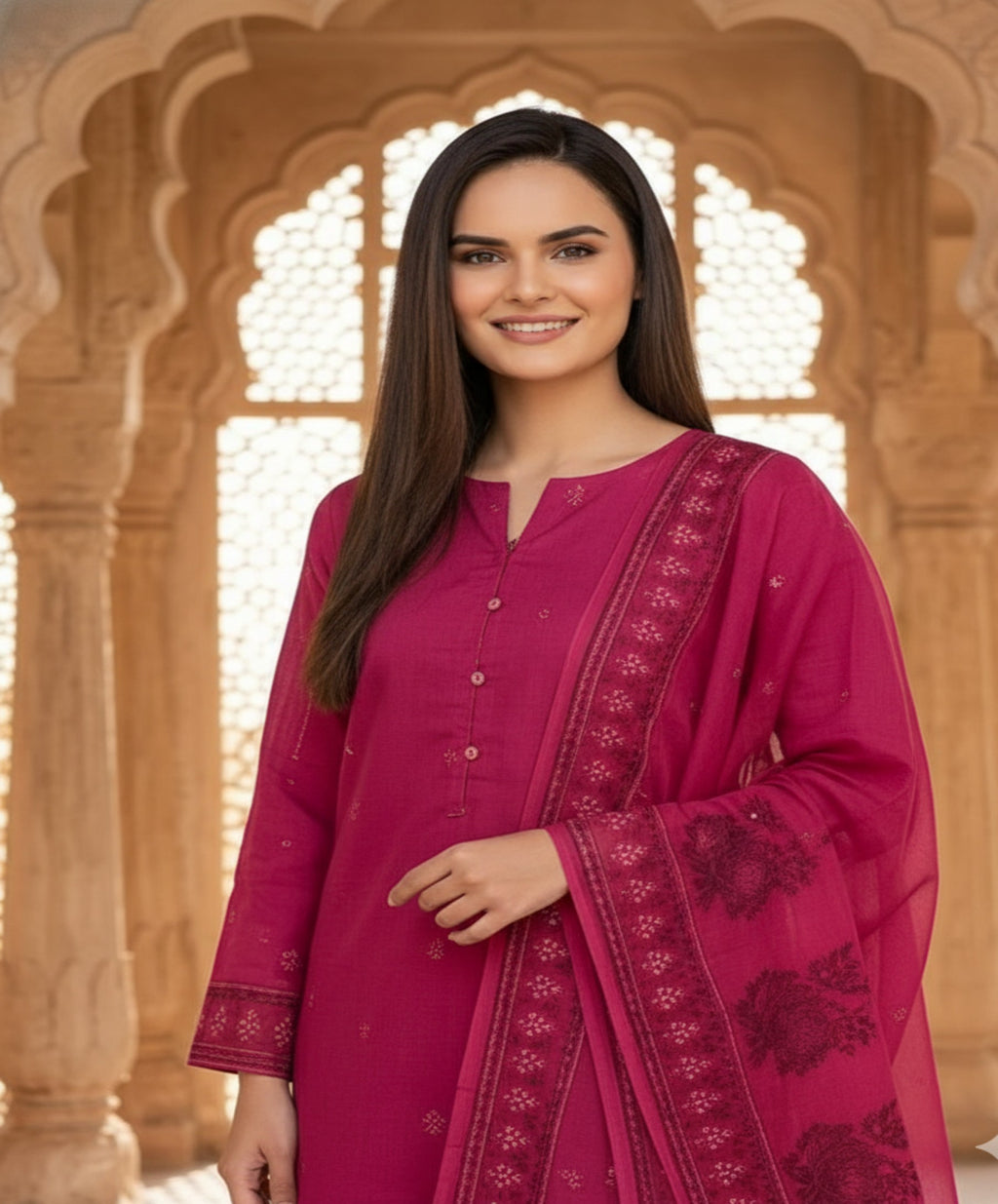 Regalia Jacquard Printed Lawn 3pc vol.2.D7