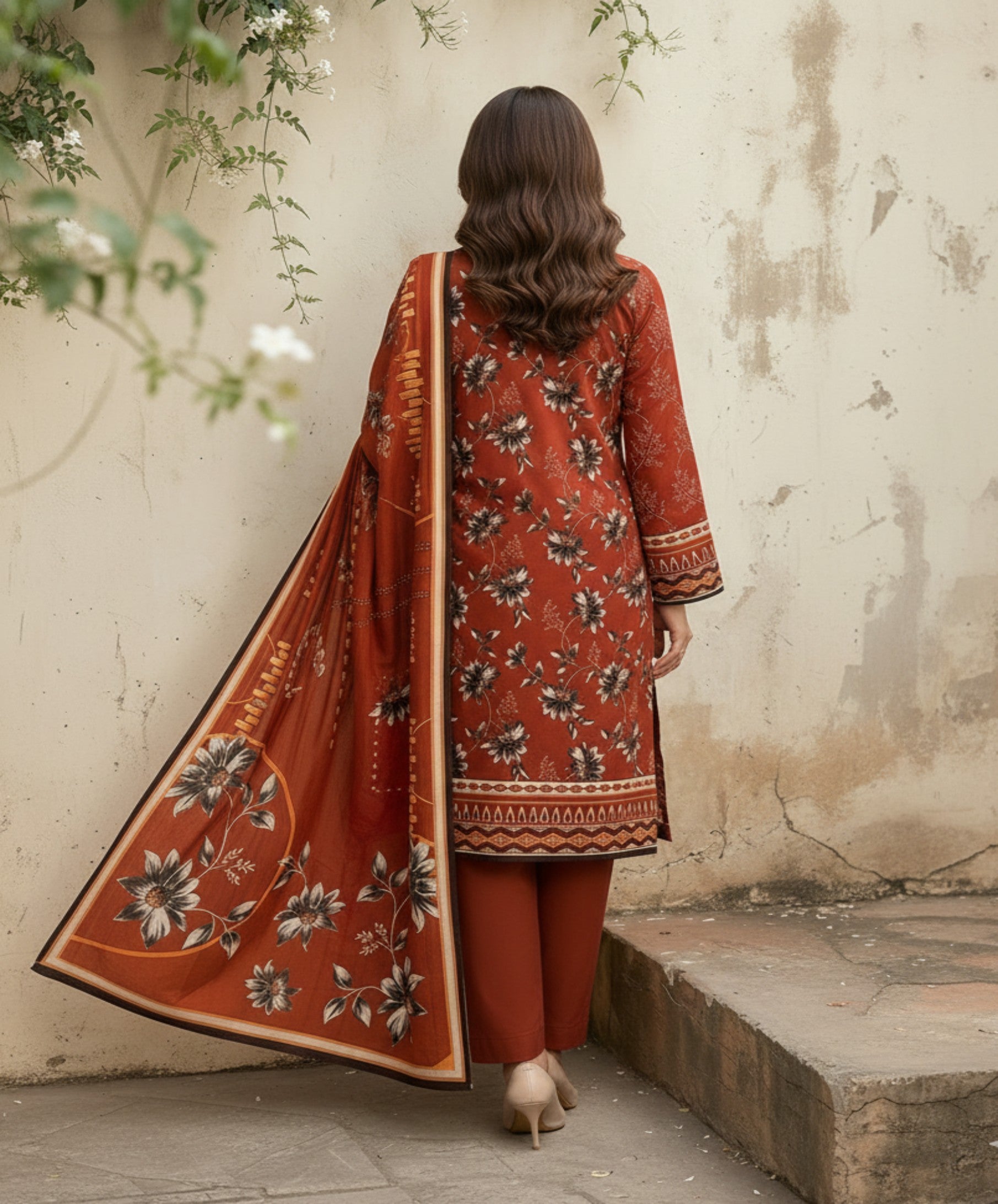 Jubilee Luxury Printed Summer Lawn 3pc D14