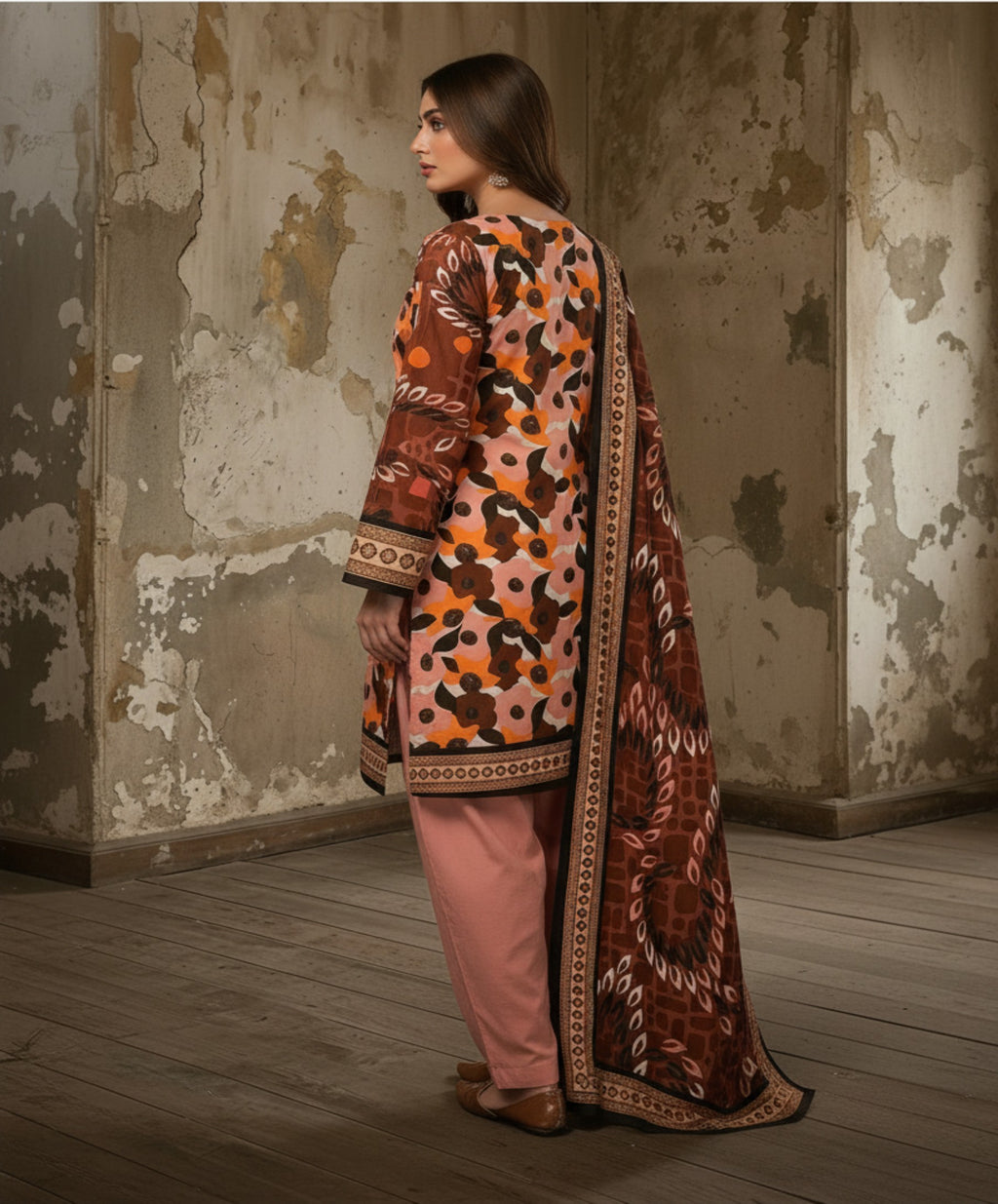 Jubilee Luxury Printed Summer Lawn 3pc D12