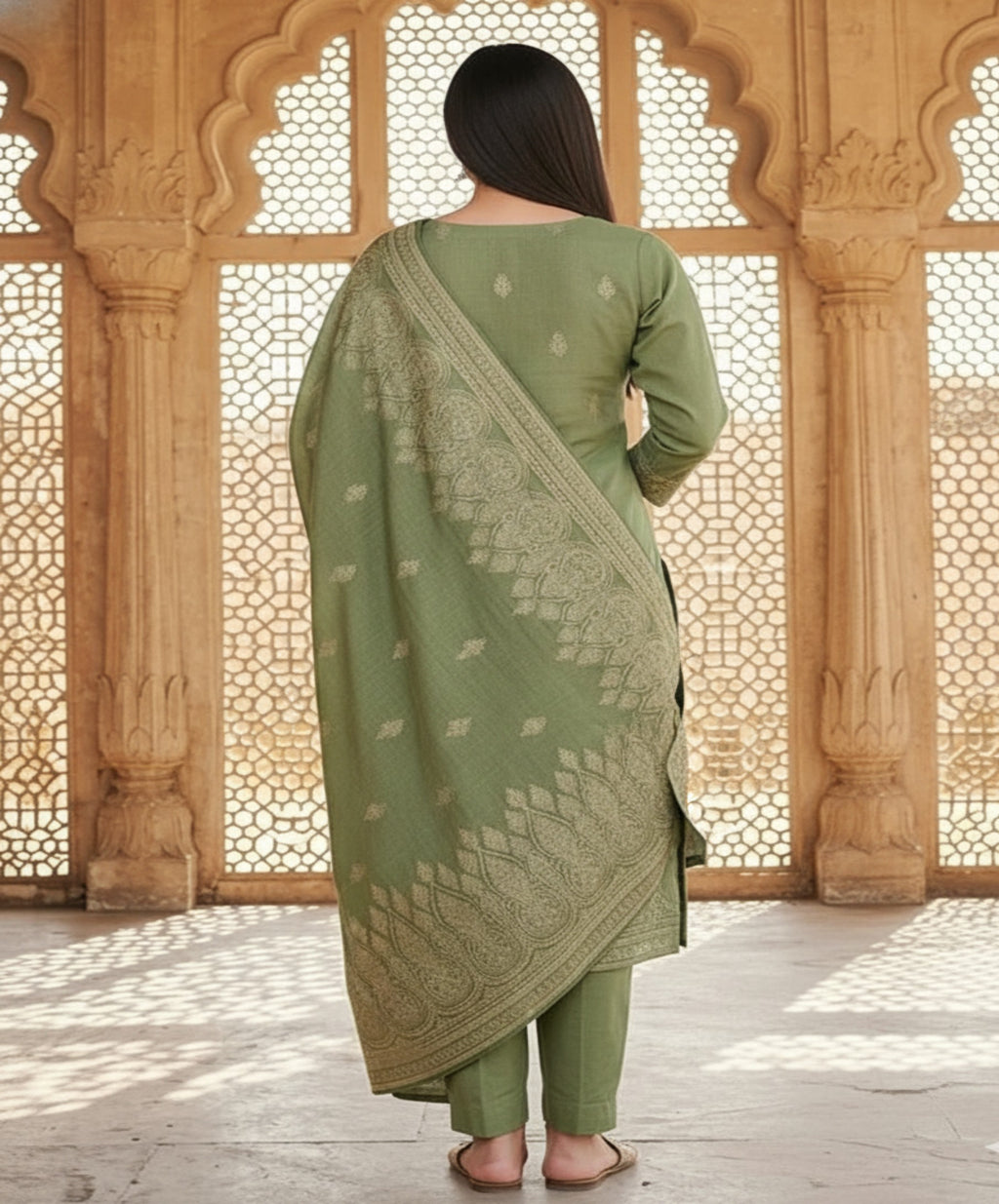 Regalia Jacquard Printed Lawn 3pc vol.2.D6